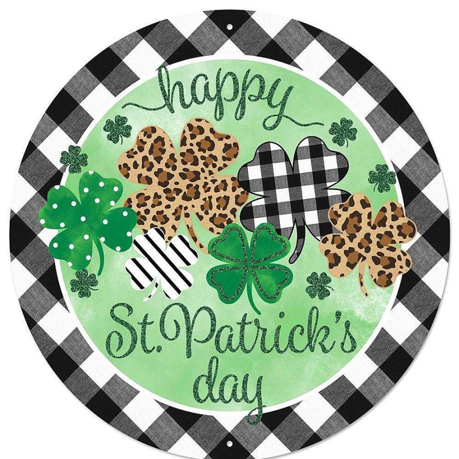 Craig Bachman Wall Decor | Happy St. Patrick'S Day Sign, 8"