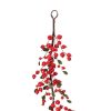 Regency Floral | Red Mixed Berry Leaf Garland, 48"