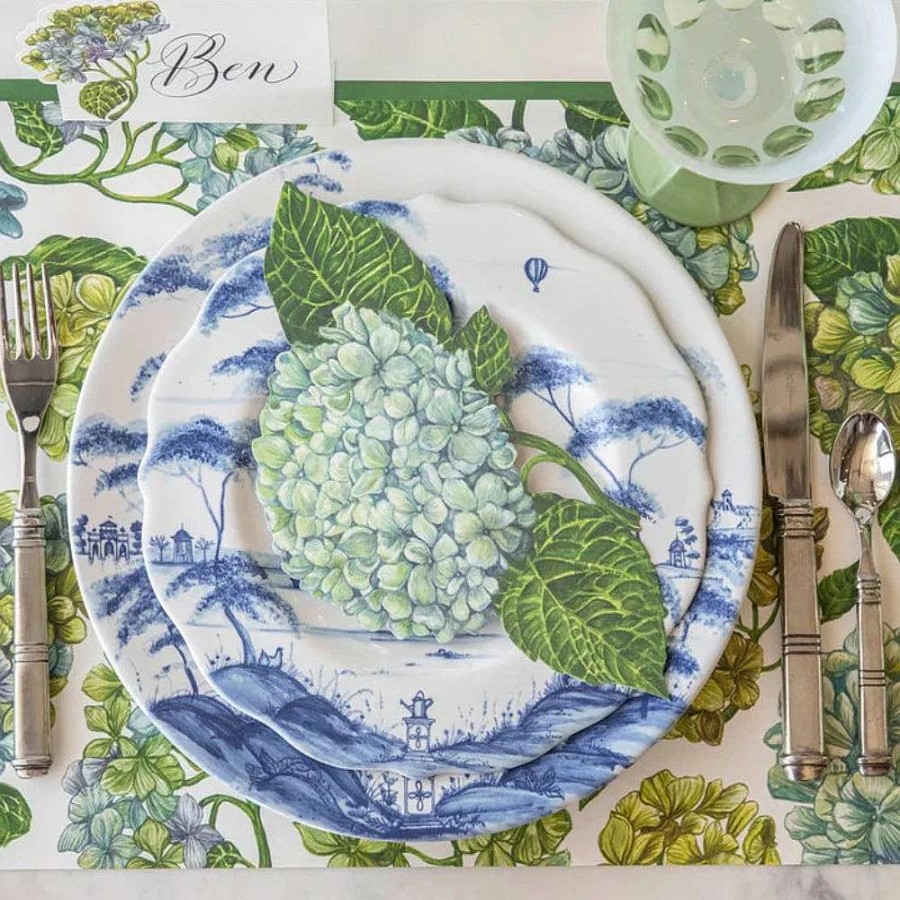 Hester & Cook Party Diy | Blooming Hydrangeas Placemat Sheets