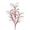 Regency Floral | Red Glitter Sequin Pampas Grass Spray, 34"