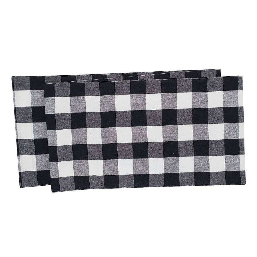 C&F Enterprises Table Decor | Franklin Black Table Runner