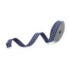 Farrisilk Ribbon | Blue Spirited Stars Ribbon, 1" X 10Yd