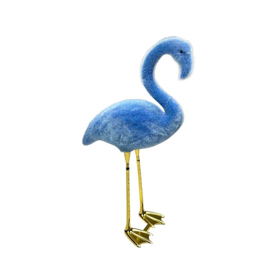 180 Degrees Home Accents | Flocked Flamingo