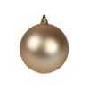 Farrisilk Ball Ornaments | 4" Rose Gold Matte Ornament