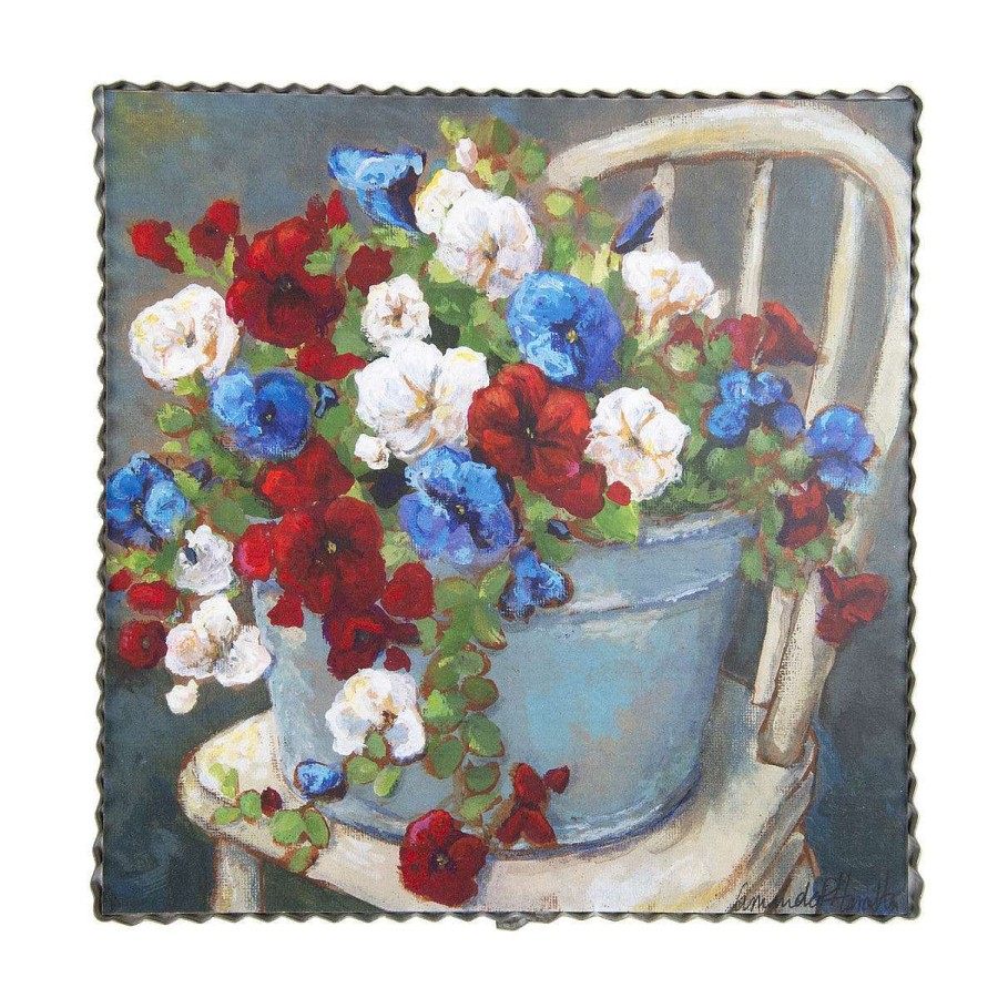 The Round Top Collection Spring | Hamilton Patriotic Petunia Gallery Art