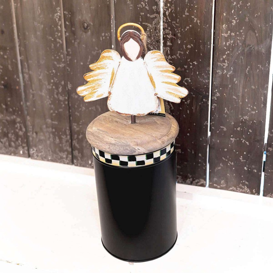 The Round Top Collection Table Decor | Angel Finial