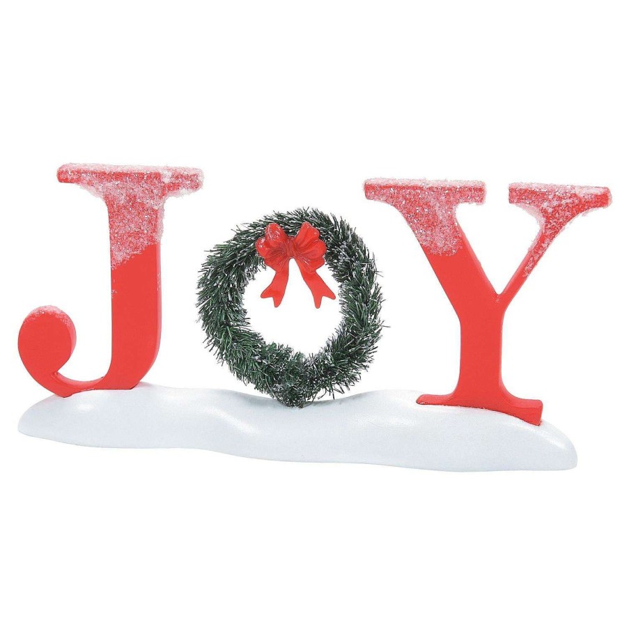 Department 56 Table Decor | Outdoor Holiday Joy, Dept. 56 Village