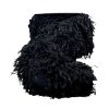 D. Stevens Happy New Year | Ostrich Feather Black Ribbon, 4" X 10Yd