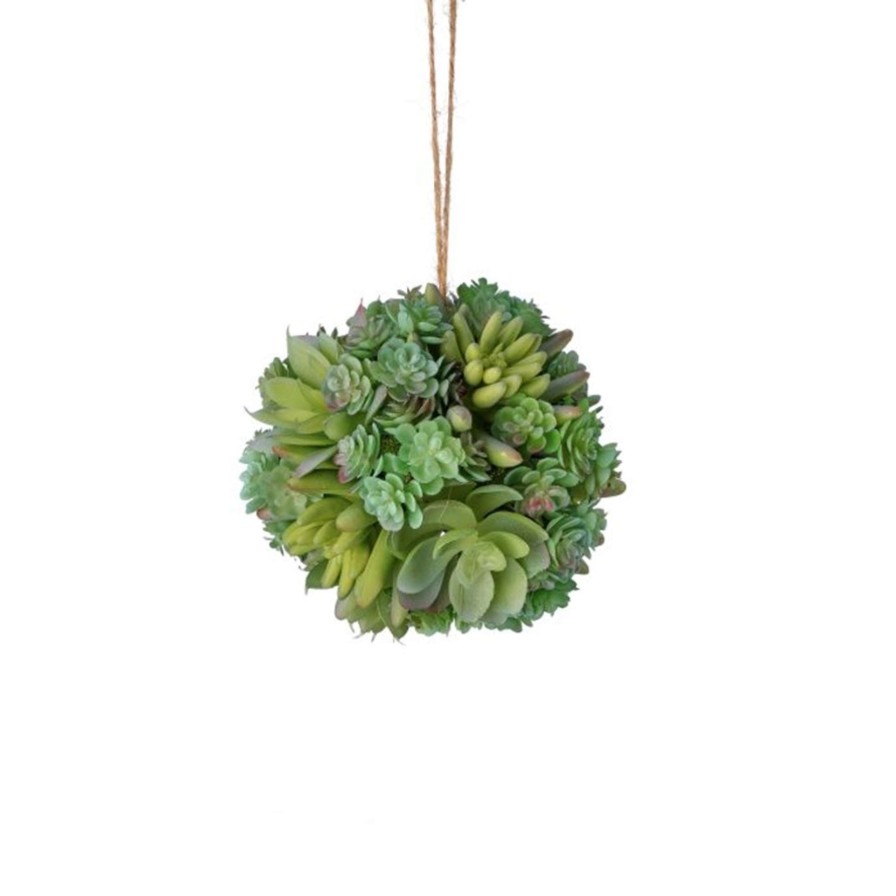 Regency Succulents | Small Gray And Green Succulent Orb