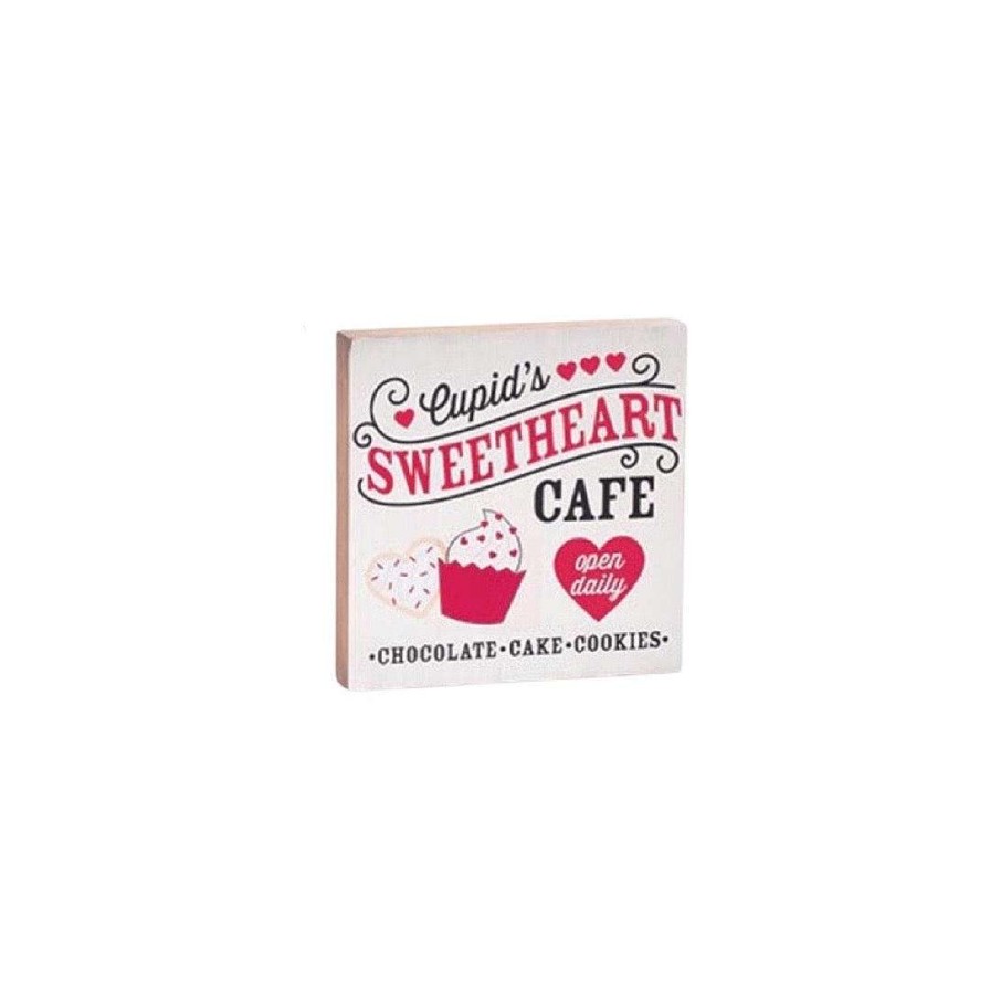 Burton & Burton Focal Points | Cupid Delivery Sign Shelf Sitter