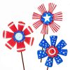 The Round Top Collection Wall Decor | Patriotic Ribbon Flowers