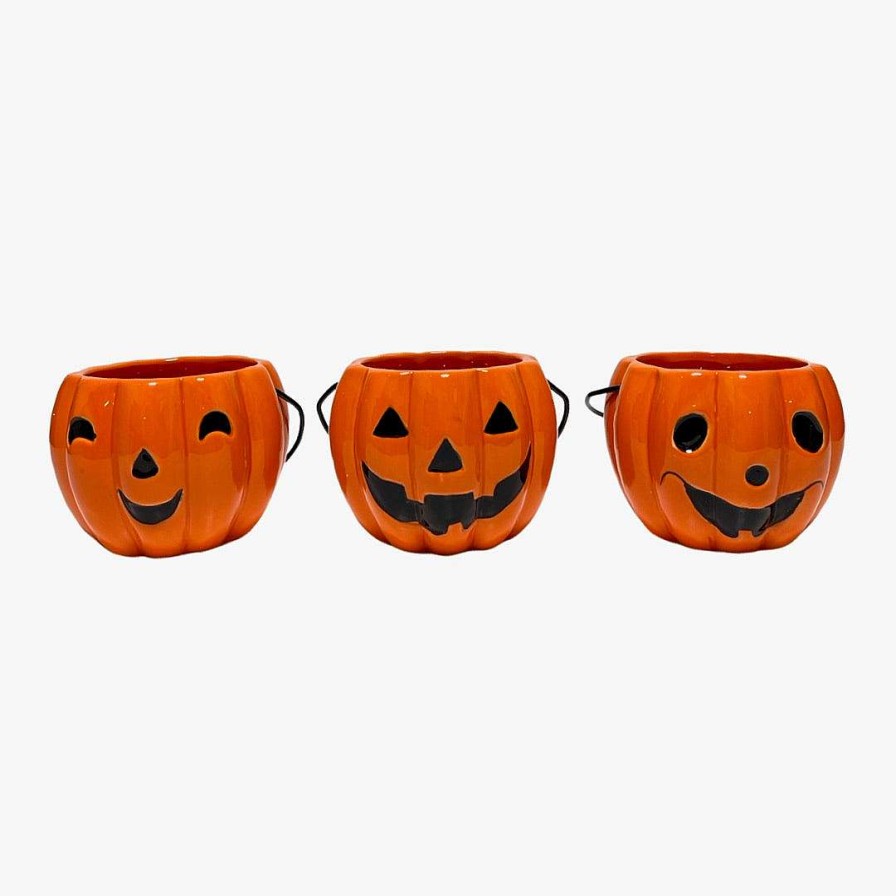 Transpac Home Accents | Jack-O-Lantern Bowl