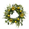 Liberty Floral Spring | Sunflower Lemon Mix Lvs Wreath