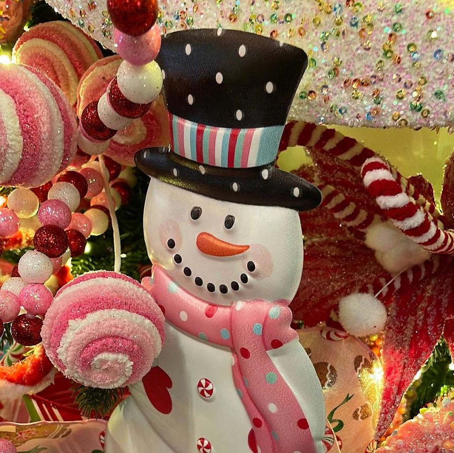 Craig Bachman Focal Points | Embossed Snowman With Scarf