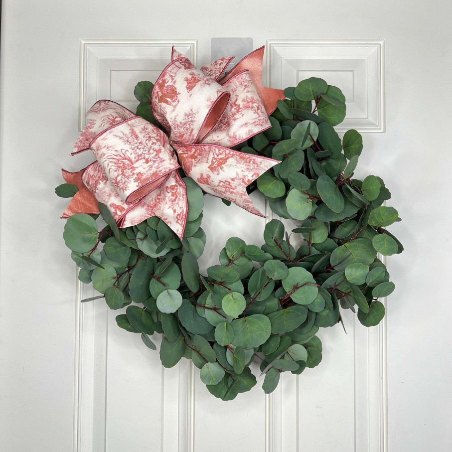 Miss Cayce's Miss Cayce'S Creations | Blushing Eucalyptus Wreath