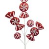 Liberty Floral Floral | Glitter Peppermint Candy Pick