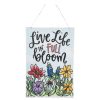 Glory Haus Spring | Live Life And "Welcome Friends" Reversible Spring Burlee