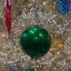 Farrisilk St. Patrick'S Day | Emerald Green Shiny Ball Ornament, 8"