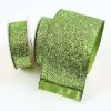 Farrisilk Spring | Glitter Magic Lime Green Ribbon, 1.5"X10Yd