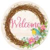 Craig Bachman Wall Decor | Bird Nest Metal Sign