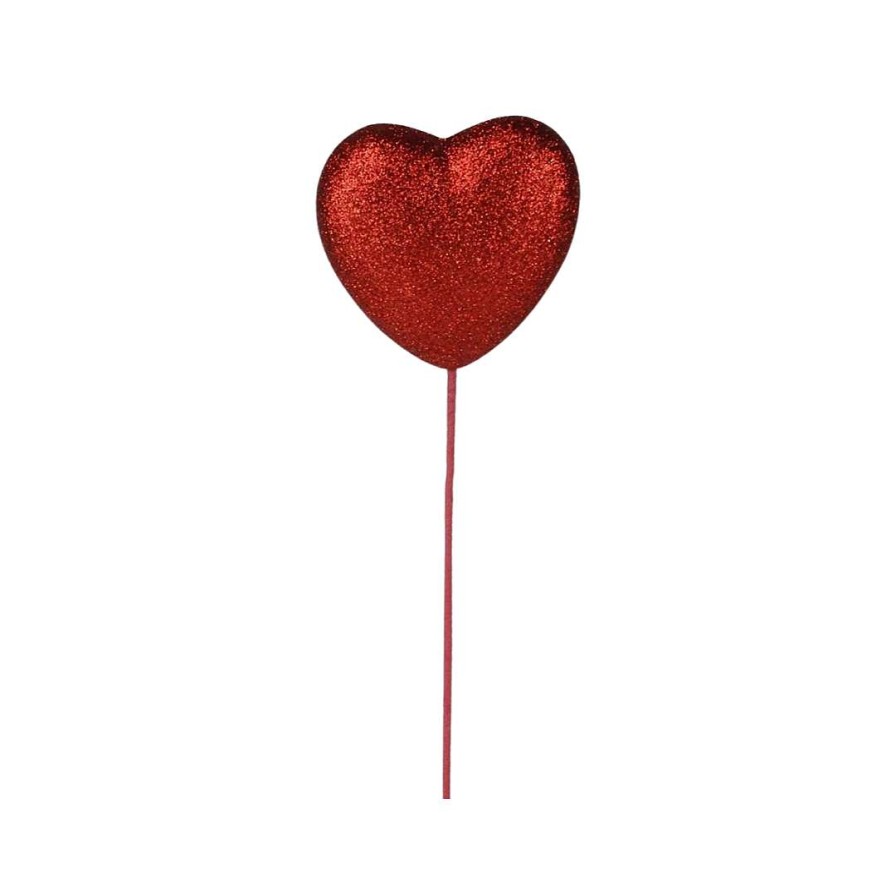 Craig Bachman Picks | Glittery Heart Pick, Red