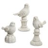 RAZ Focal Points | Birds On Pedestals Set