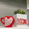 Happy Everything Kitchen & Dining | Heart Shaped Mug By Happy Everything!