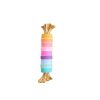 Glitterville Home Accents | Rainbow Taffy Candy Display By Glitterville