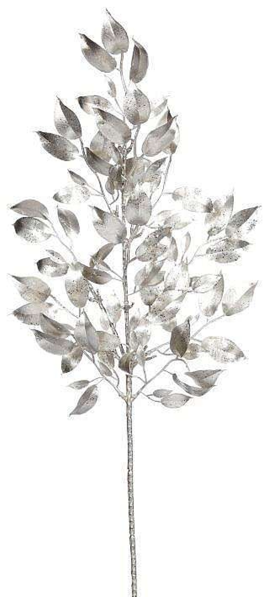 Mark Roberts Floral | Platinum Laurel Leaf Spray, 25"