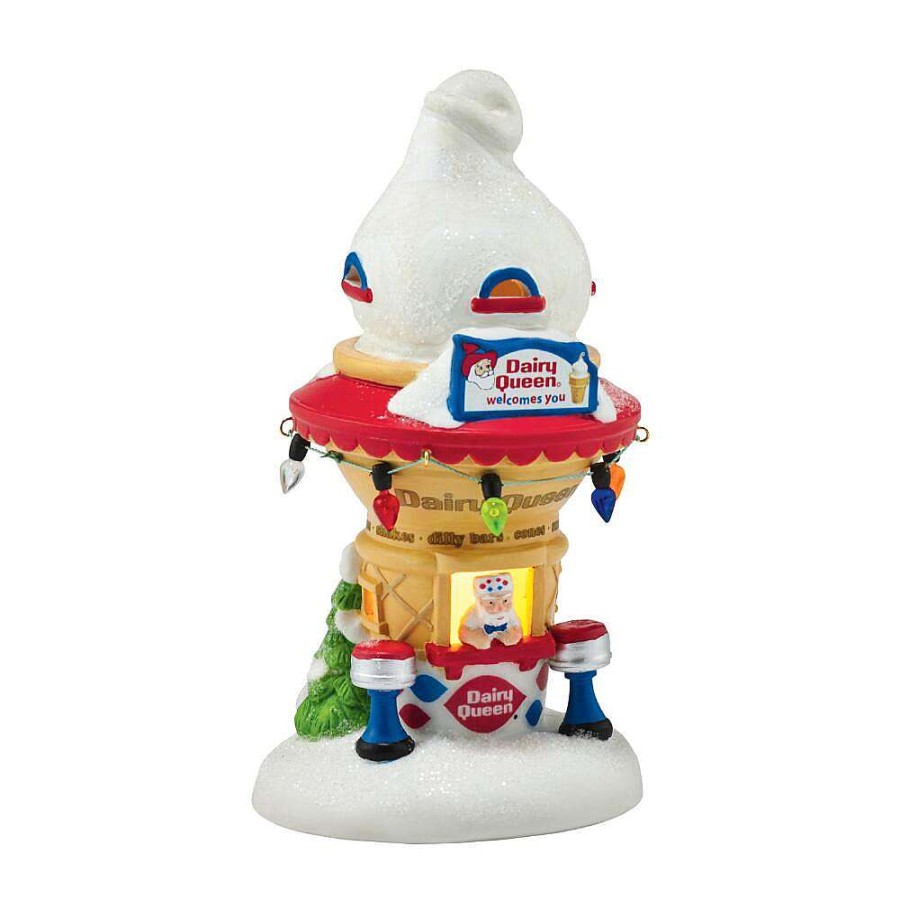 Department 56 Table Decor | Santa'S Dairy Queen Cone House, Dept. 56 Village