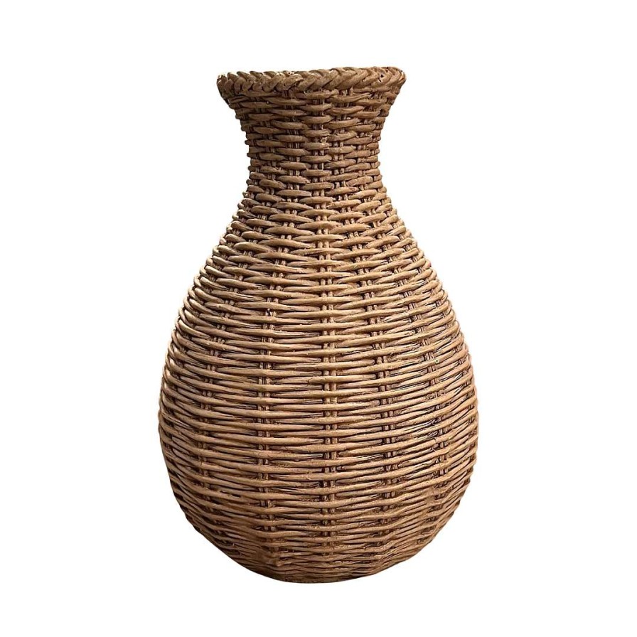 Two's Company Diy Containers | Basket Weave Pattern Vase