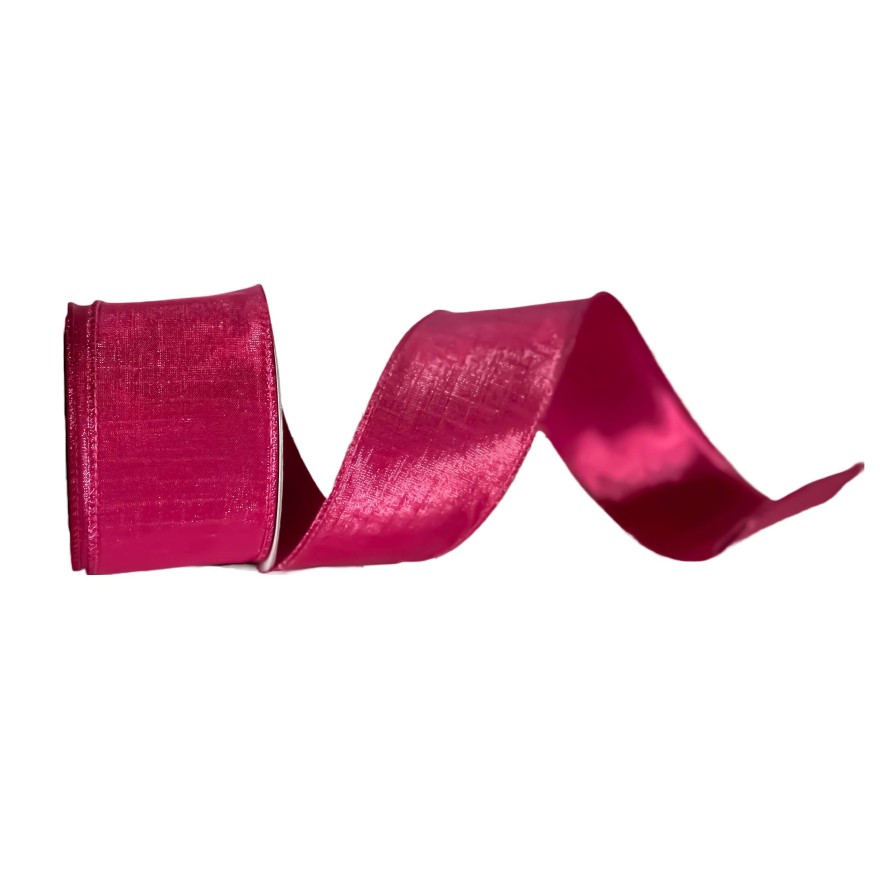 Farrisilk Spring | Fuchsia Luster Ribbon, 2.5" X 10Yd