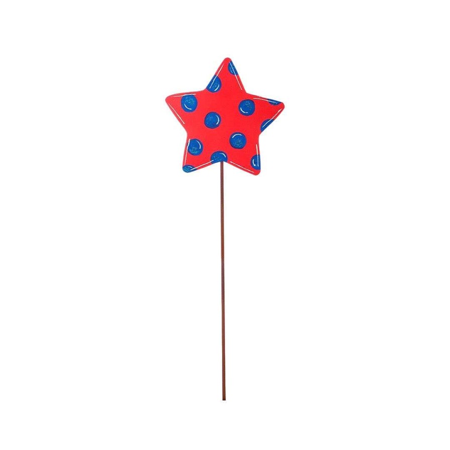 The Round Top Collection Pot Stakes | Patriotic Polka Dot Star