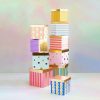 Glitterville Figurines | Rainbow Gilded Nesting Boxes Set By Glitterville