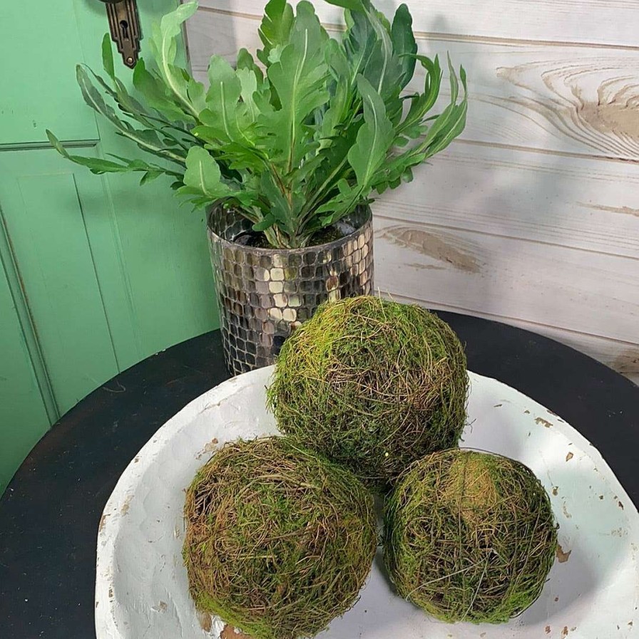 CRI Faux Plants | Moss Orb 5"