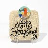Happy Everything Table Decor | White Swirl Mini Plate Stand By Happy Everything!