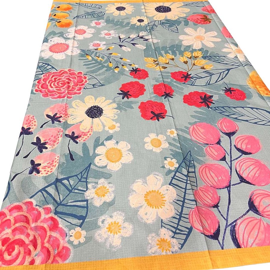 180 Degrees Spring | Berries And Floral Table Cloth