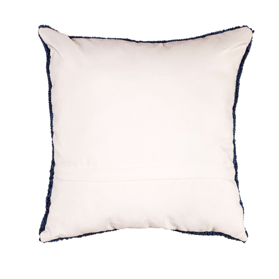 Evergreen Pillows | Palermo Floral Hooked Throw Pillow