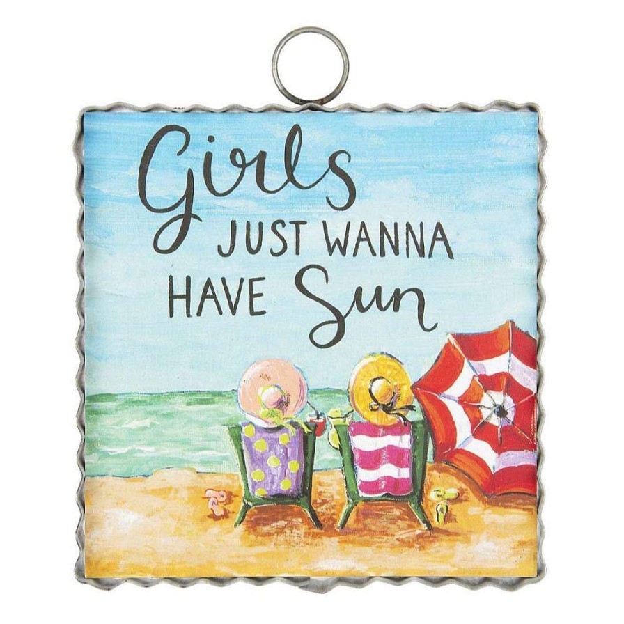 The Round Top Collection Spring | Girls Just Wanna Have Sun Mini Gallery Art