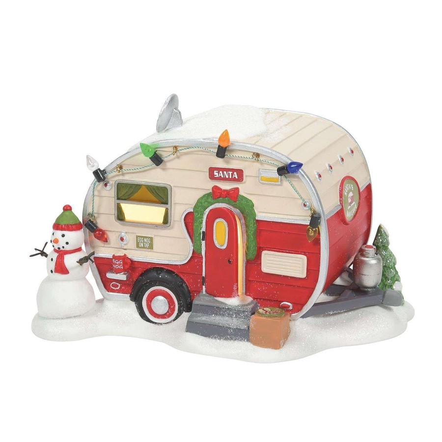 Department 56 Table Decor | Santa'S Man Cave, Dept. 56 Village