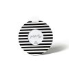 Happy Everything Table Decor | Black Medium Stripe Round Frame By Happy Everything!