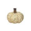 Liberty Floral Focal Points | Woven Corn Husk Pumpkin, Small