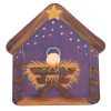 The Round Top Collection Table Decor | Nativity Magnet