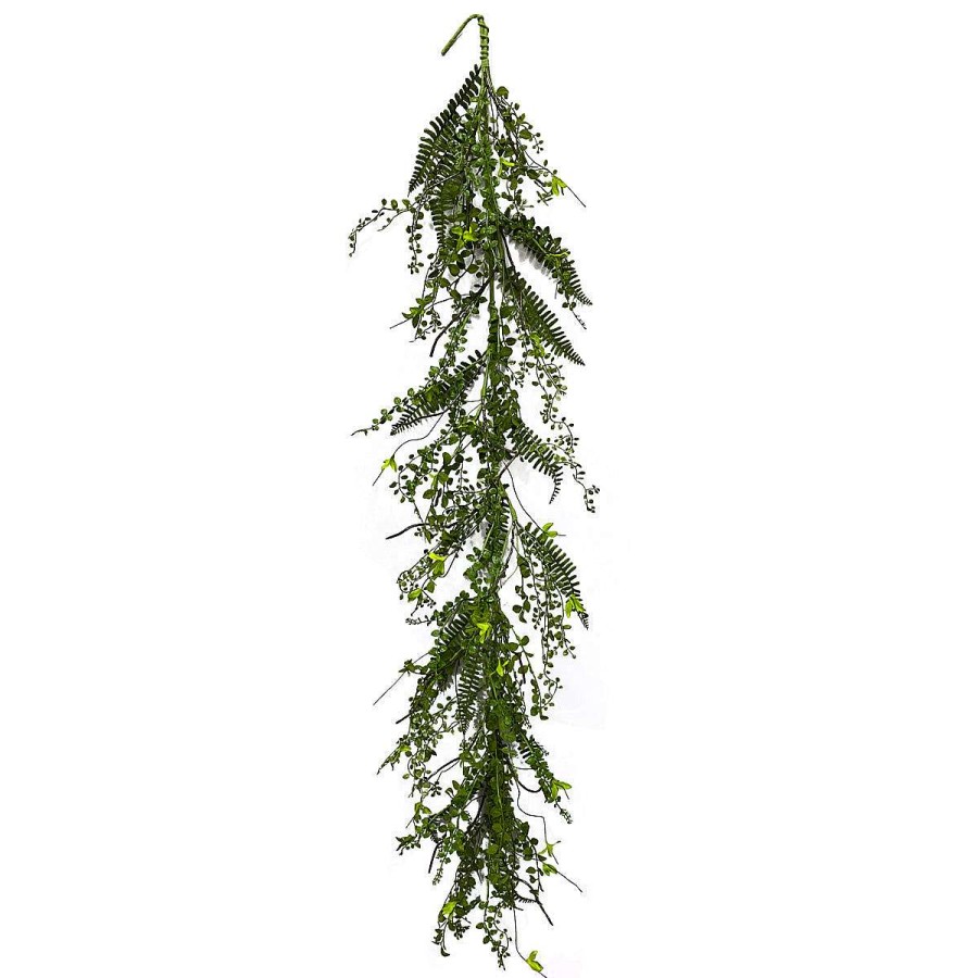 Liberty Floral Wall Decor | Mixed Leaf Fern Garland