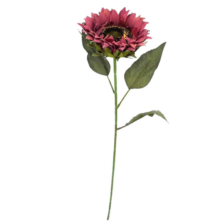 Liberty Floral Stems | Large Burgandy Sunflower Stem