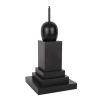 The Round Top Collection Table Decor | Black Display Pole, Medium