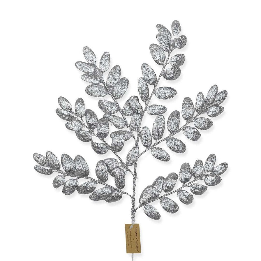 Direct Export Co. Floral Decor | Sliver Honey Locust Glitter Spray