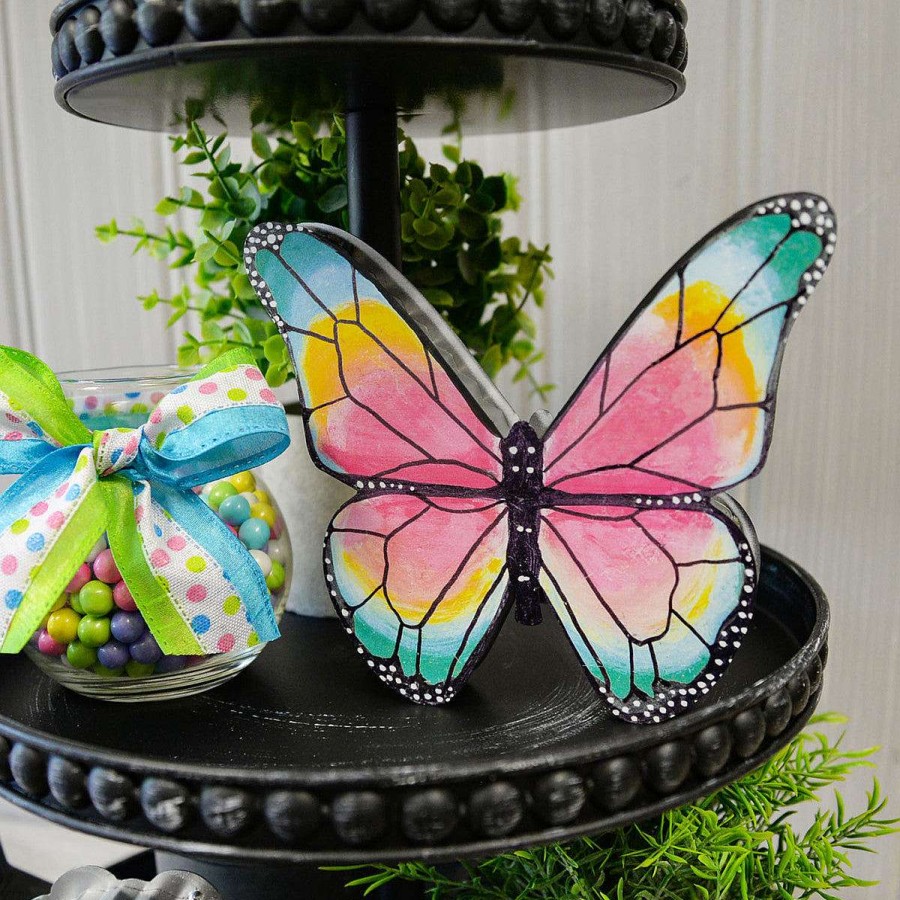 The Round Top Collection Spring | Reversible Butterfly Sitter