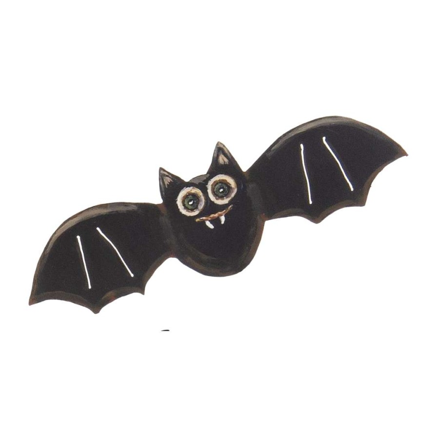 The Round Top Collection Wall Decor | Vintage Bat And Cat Magnet