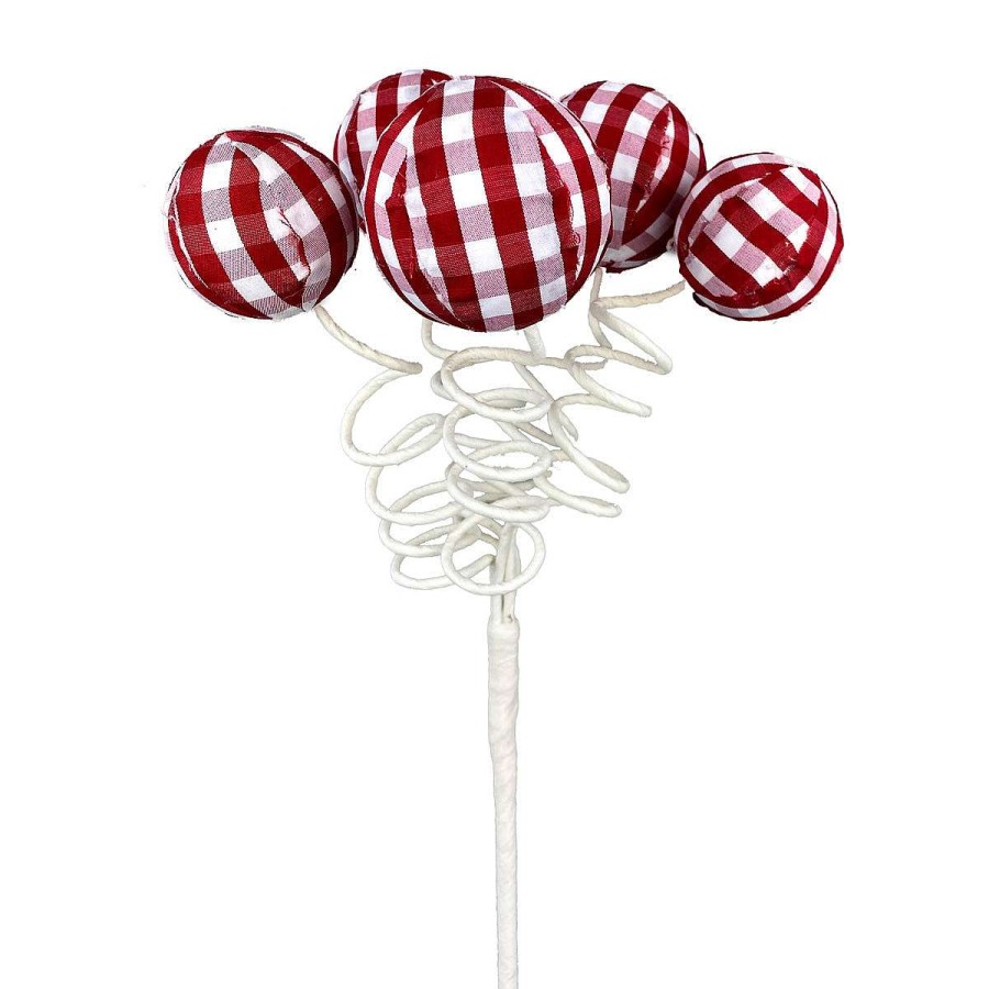 Liberty Floral Floral | Gingham Ball Pick